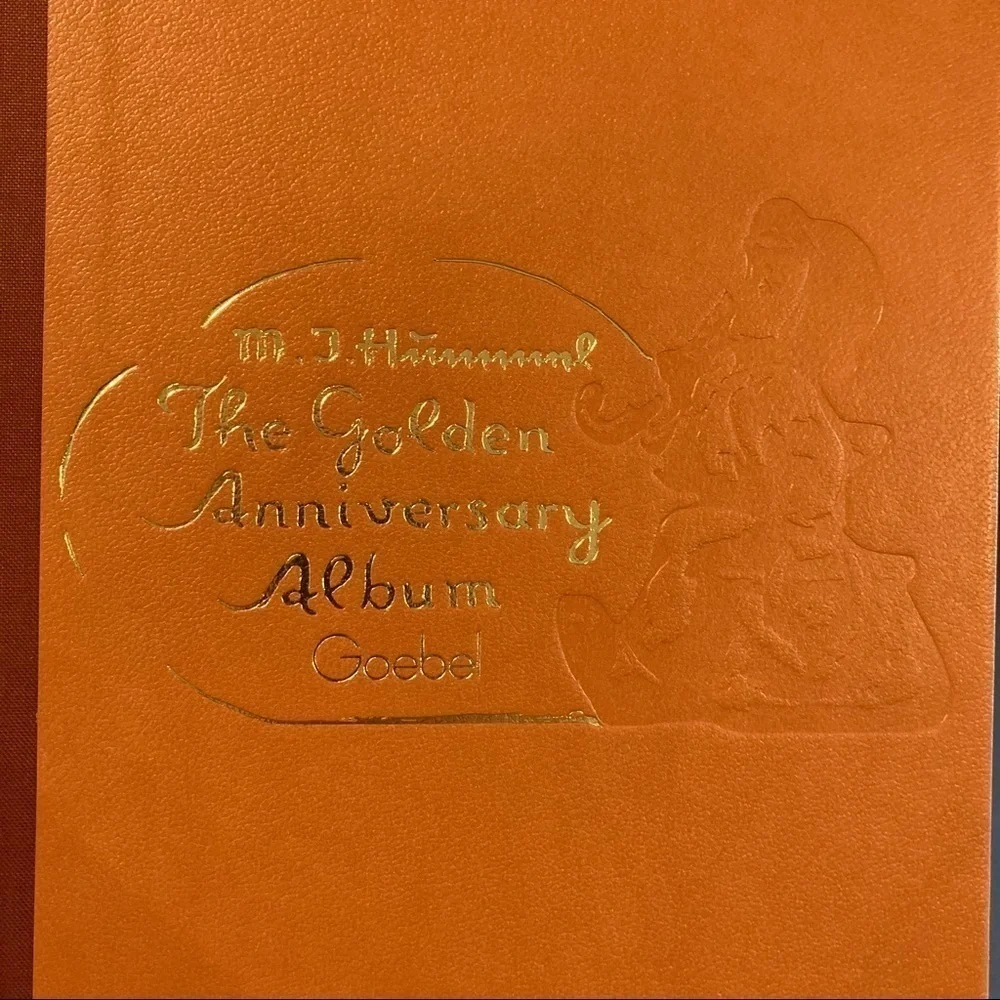 VINTAGE HUMMEL GOLDEN ANNIVERSARY HARDBACK BOOK